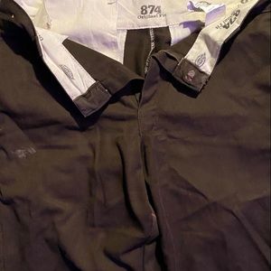 brown dickies 874